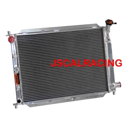 SPAWON Aluminum Radiator For Ford Escort SE ZX2 Mercury Tracer GS LS 91-02 L4 AT - Image 1 of 4