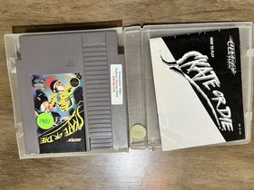 Ultra Skate or Die Nintendo NES gioco sportivo 1988 con manuale incluso