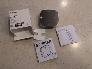 IKEA STYRBAR Smart Remote control, stainless steel 504.636.15 Open Box - Picture 1 of 3
