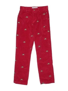 Classic Prep Girls Red Casual Pants 8 - Picture 1 of 2