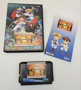 Gunstar Heroes Mega Drive/Genesis Juego de Acción con Manual, Estuche Incluido - Imagen 1 de 18