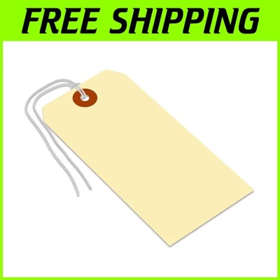 Bulk Pack of 1000 Manila Cardstock Tags - Image 1 of 4