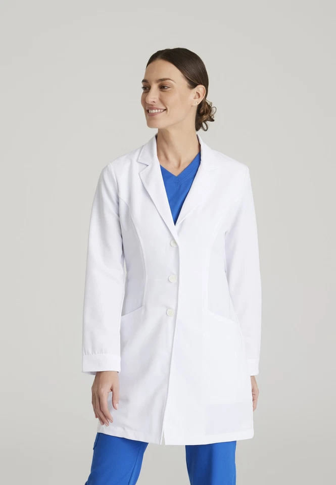 Grey's Anatomy de Barco Signiture GNC001 - Abrigo de laboratorio Eve Signature - 2 bolsillos La... Foto 1 de 1