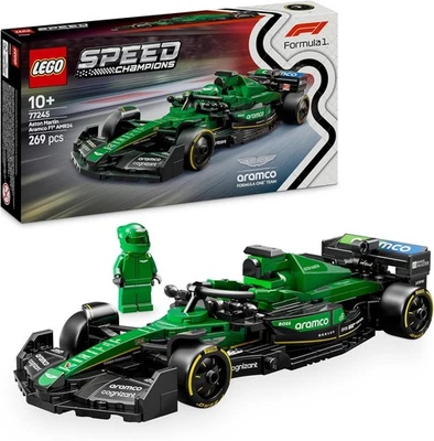 LEGO Speed Champions 77245 Auto da Corsa Aston Martin Aramco F1 AMR24 Macchina c - Immagine 1 di 4