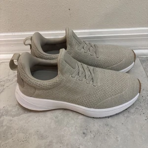 Peter Millar Tellustride Sneaker Shoes Men’s Size 8.5 Ivory Golf MS24EF90 NEW - Picture 1 of 8