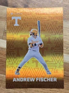 Andrew Fischer 2025 Onit Fusion Series Holo Card #F-2 Tennessee Volunteers - Picture 1 of 1