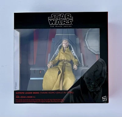 Набор фигурок Star Wars The Black Series Supreme Leader Snoke Throne Room новый - Изображение 1 из 2