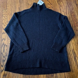 UNIQLO x CLARE WAIGHT KELLER :C Knit Long Sleeve High Neck Sweater Blue Size L - Picture 1 of 8