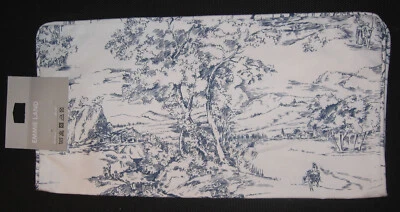 IKEA Emmie Land PILLOW SHAM Cushion Cover Blue White Toile de Jouy FrenchCountry - Image 1 of 4