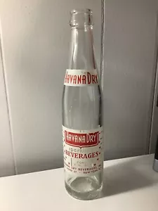 HAVANA DRY Sparkling Beverages 7oz ACL Soda Bottle New York, NY 1964 🥤 - Picture 1 of 9