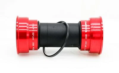 SwishTi Road MTB Press-Fit Bottom Bracket BB86/BB89.5/BB92 for Shimano Red - Image 1 of 4