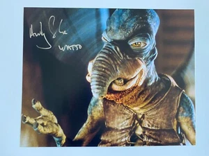 ANDY SECOMBE In-Person signiertes Autogramm 20x25cm Star Wars - Picture 1 of 1