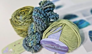 Far Out Fibers - Sky & Mountain Mütze Strickset - Kiefer - 3 Knäuel & Muster - Bild 1 von 15