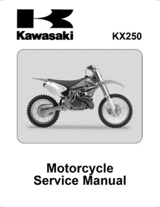 Kawasaki KX250 Service Manual 2005 2006 2007 2008 Repair Workshop Manual - Bild 1 von 4