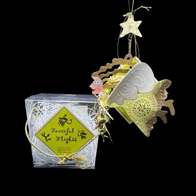 VTG 2000 SILVESTRI by Karen Rossi Fanciful Flights Ornament Angel IOB - Imagem 1 de 4