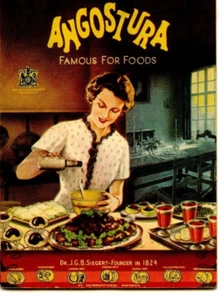 Angostura famous foods 1934 Angostura-Wupperman - Bild 1 von 2
