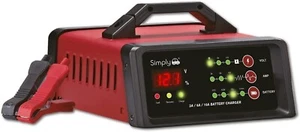 Electronic Battery Trickle Charger 6/12v 200AH 2/6/10Amp Automatic Intelligent - Picture 1 of 6