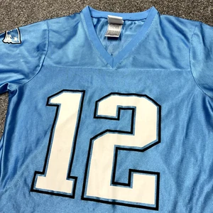 Tom Brady New England Patriots Jersey Women Small NFL Football Reebok Blue - Picture 1 of 8