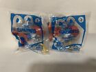 New 2011 Mcdonald's Happy Meal Toy Smurfs - Papa Smurf With Telescope # 1 Sealed