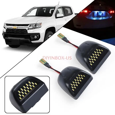 Rear License Plate LED Light Fit Chevrolet Silverado GMC Sierra 1500 2500 99-14 Foto 1 de 4