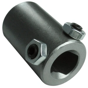 Borgeson 314900 Steel Steering Coupler 3/4In Double-D X 3/4In Smooth Bore - Picture 1 of 1