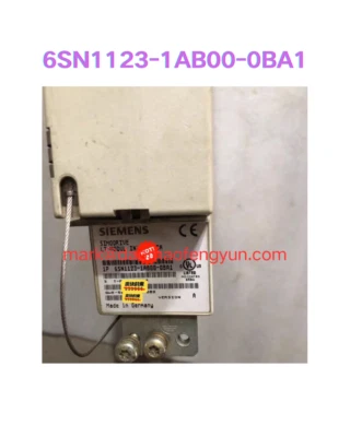 6SN1123-1AB00-0BA1 Used SIMODRIVE 611 Power Module, 2 Axis, 25 A test OK - Image 1 of 4