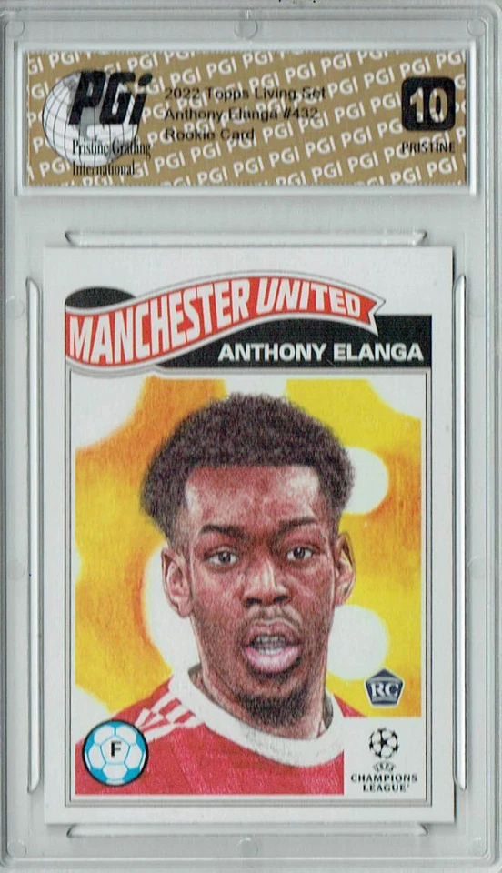 Anthony Elanga 2022 Topps Living Set #432 PRISTINE Rookie Card PGI 10 - Image 1 of 1