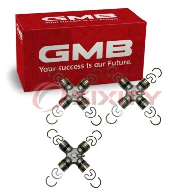 3 pc GMB Rear Shaft All Universal Joints for 1982-2003 Ford F-150 Driveline lp - Image 1 of 4