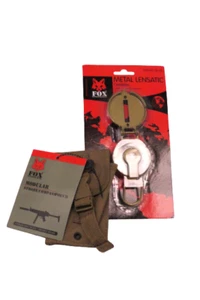 Fox Outdoor 39-22 Metal Lensatic Compass And Pouch - Picture 1 of 5
