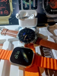 Einzigartiges Angebot! Zwei Smartwatches + Kopfhörer mit Geräuschunterdrückung - Bild 1 von 19