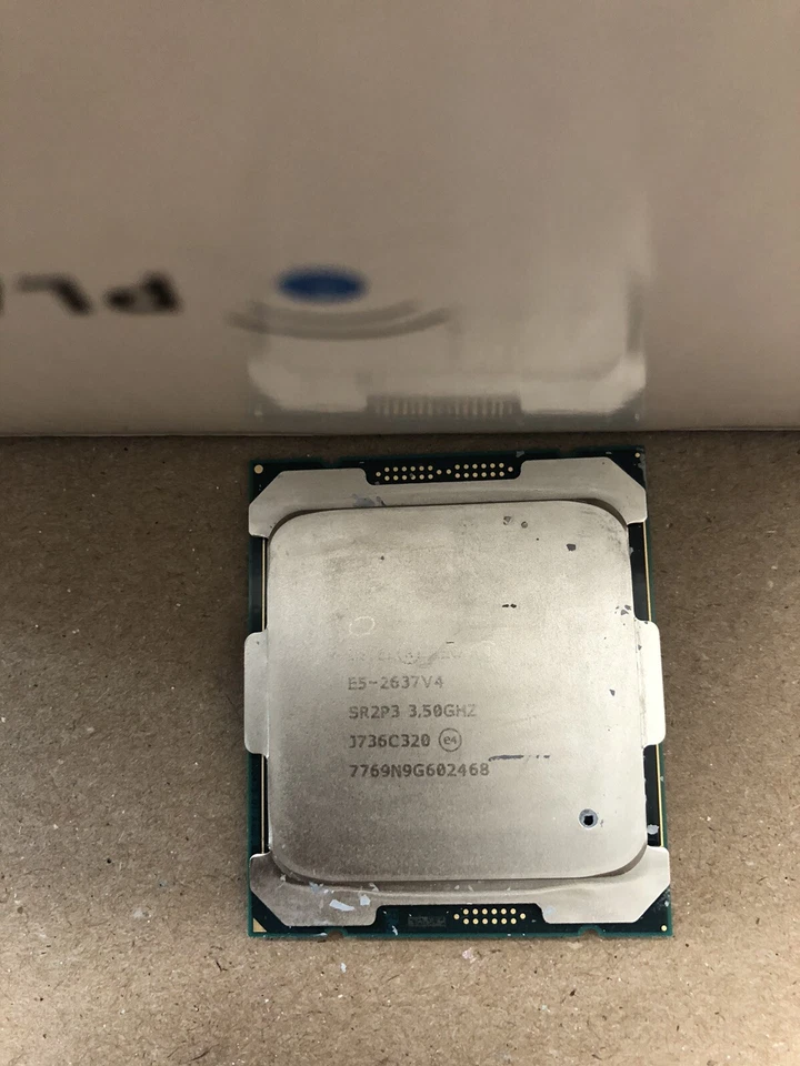 Lenovo Intel Xeon E5-2637v4 3.5 GHz 4 Cores Processor - Image 1 of 2