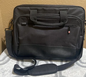 Lenovo Thinkpad 16” Laptop Black Nylon Carrying Case Bag With Strap - Picture 1 of 6