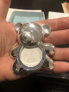 🧸 Es un bebé 👶🏻 Niño plateado 🎈 Marco de fotos Oso de peluche Regalo 14072 🆕 - Imagen 1 de 4