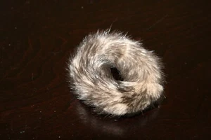 New Cross Mink Fur Scrunchie Scrunchy Efurs4less - Bild 1 von 1