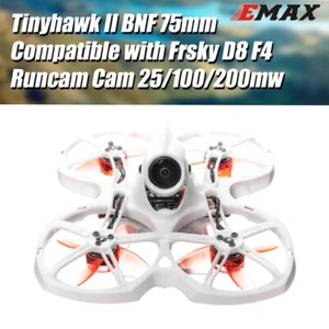 EMAX Tinyhawk 2 75mm FPV Racing Drone RC Quadcopter BNF Compatible with FrSky D8 - Picture 1 of 14