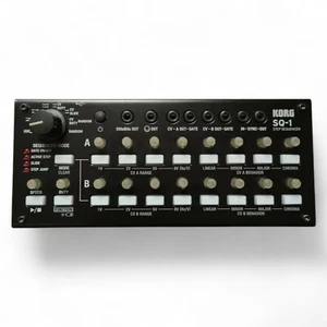 KORG SQ-1 Step Sequencer Black compact Battery/USB bus powered - Picture 1 of 13