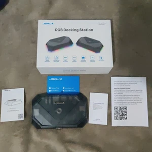 JSAUX 12 in 1 RGB Docking Station (HB1201) for Steam Deck /ROG Ally X /Legion GO - Picture 1 of 14