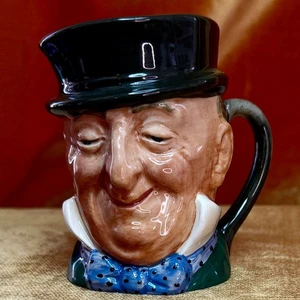 Jarra Royal Doulton~~~Mini Toby~~”Micawber”~~EXCELENTE🐇 Estado - Imagen 1 de 7