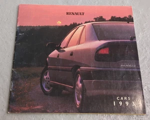 Renault UK Car Range Brochure 1993 5, 19, 21, Clio, Savanna, Espace, Safrane, - Picture 1 of 14