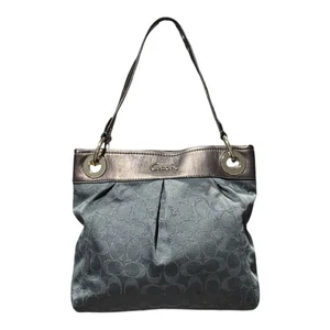 Coach G1161-F17680 Ashley Signature Charcoal Lurex Hipster Crossbody Bag - Bild 1 von 24