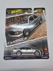 Hot Wheels Premium 1990 Mercedes-Benz 190 E 2.5-16 Evolution II Modern Classics - Picture 1 of 3