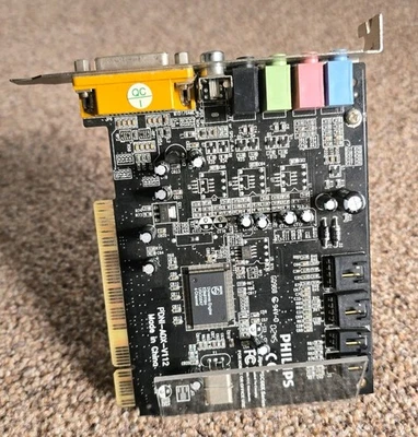 PCI Sound Card - Philips Dynamic Edge 4.1 (PSC604) - FULLY Tested - Working - Image 1 of 3