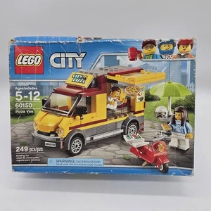 Lego City Pizza Van 60150 Konstruktionsspielzeug Neu versiegelter Karton in schlechtem Zustand Lesen... - Bild 1 von 10