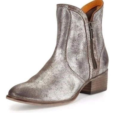 Seychelles Botines Botas Metálicas Rústicas Envejecidas Taupe Otoño Invierno Talla 8 Foto 1 de 4