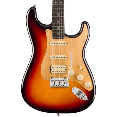 Fender American Ultra II Stratocaster HSS Ebony Fretboard - Ultraburst - Image 1 of 4