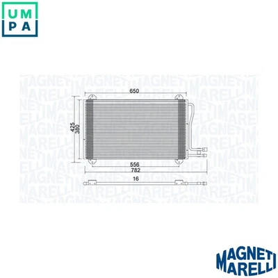 CONDENSER AIR CONDITIONING 350203913000 FOR MERCEDES-BENZ SPRINTER/5-t/3-t/Van - Image 1 of 4