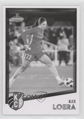 2023 Parkside NWSL Vol 1 Black & White Alex Loera #162 - Image 1 of 2
