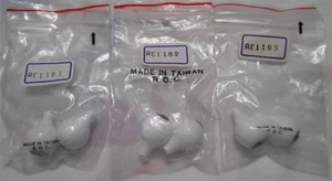 Bell Ceramics 3 Pairs in 3 Colors 18 mm of Acrylic Full Round Doll Eyes NEW - Picture 1 of 15