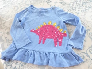 Joules girls long sleeve top age 3 years dinosaur - Picture 1 of 2