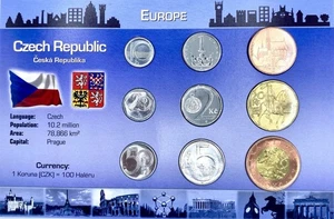 Juego de monedas Littleton Europa - República Checa Mundial sin circular - Imagen 1 de 4